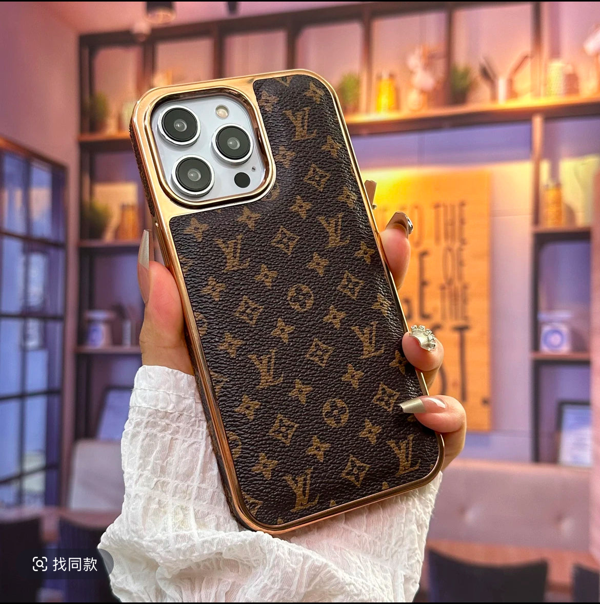 Luxurious Brand Case for iPhone